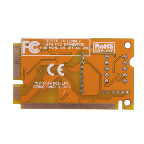 2X Notebook Diagnostic Card 2-Digit  PCI/PCI-E LPC POST Analyzer Tester 2