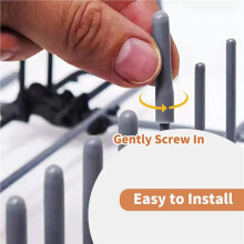 200Pack Dishwasher Rack Caps,Dishwasher Rack Repair Coating,As the Dishwasher Cover for Rack Prevents Rust