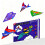 (16pcs) Origami Papierflieger Set DIY Spielzeug 5
