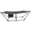 Grey Portable Hammock with Metal Stand Frame 4