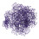 100pcs Purple Elephant Paper Clips 20
