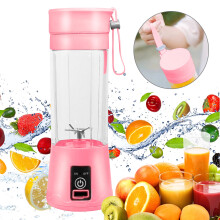 Mini Juicer Cup 380ML Portable Personal Blender with 6
