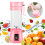 Mini Juicer Cup 380ML Portable Personal Blender with 6 1