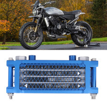 Universal Engine Oil Cooler Kit for 125cc-250cc Dirt Bike ATV, Metal Radiator
