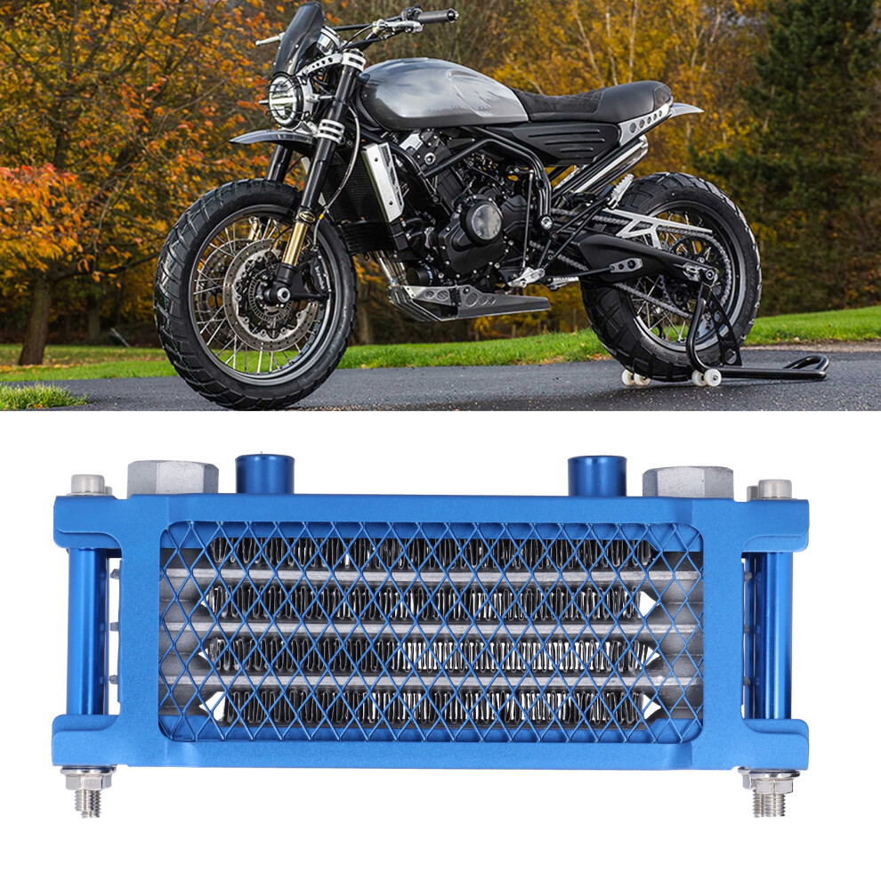 Universal Engine Oil Cooler Kit For 125Cc-250Cc Dirt Bike Atv, Metal Radiator 9381391481038