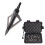 Crossbow Broadheads 3-Blade 12-Pack with Storage Box 1