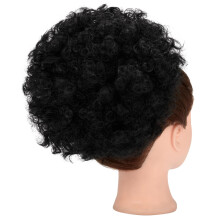 Afro Puff Ponytail Synthetic Short High Puff Clip-In Bun
