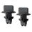 Black Rear Bumper Hitch Cover Nuts 68249278AA 2 pcs for 1