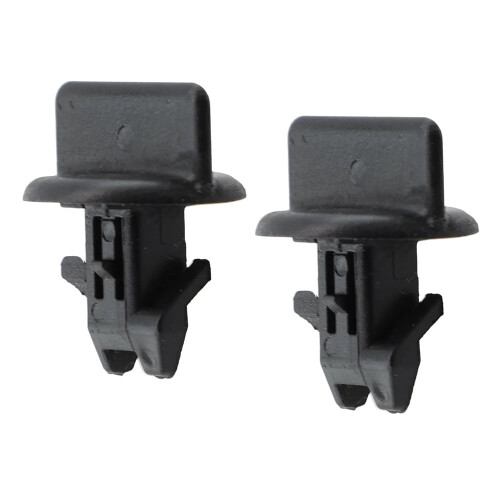 Black Rear Bumper Hitch Cover Nuts 68249278AA 2 pcs for