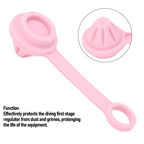 Violet Silicone Dive Regulator Dust Cap for YOKE First Stage 2