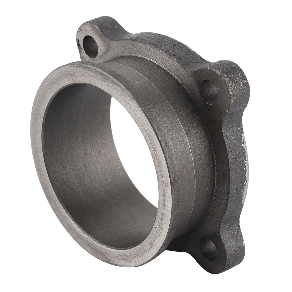 Turbo Charge Exhaust Flange 2.5In V Band Adapter 4 Bolts Iron Universal 7891391481959