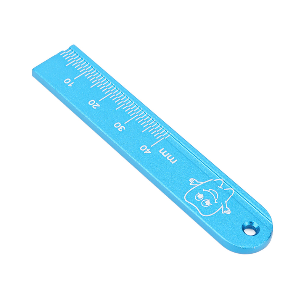 Endo Ruler Aluminum Alloy Oral Gauge Endodontic Span Measure Instruments
