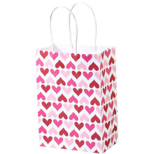 Valentinstag-Geschenktüten in Herzform mit Henkel – 6 Designs