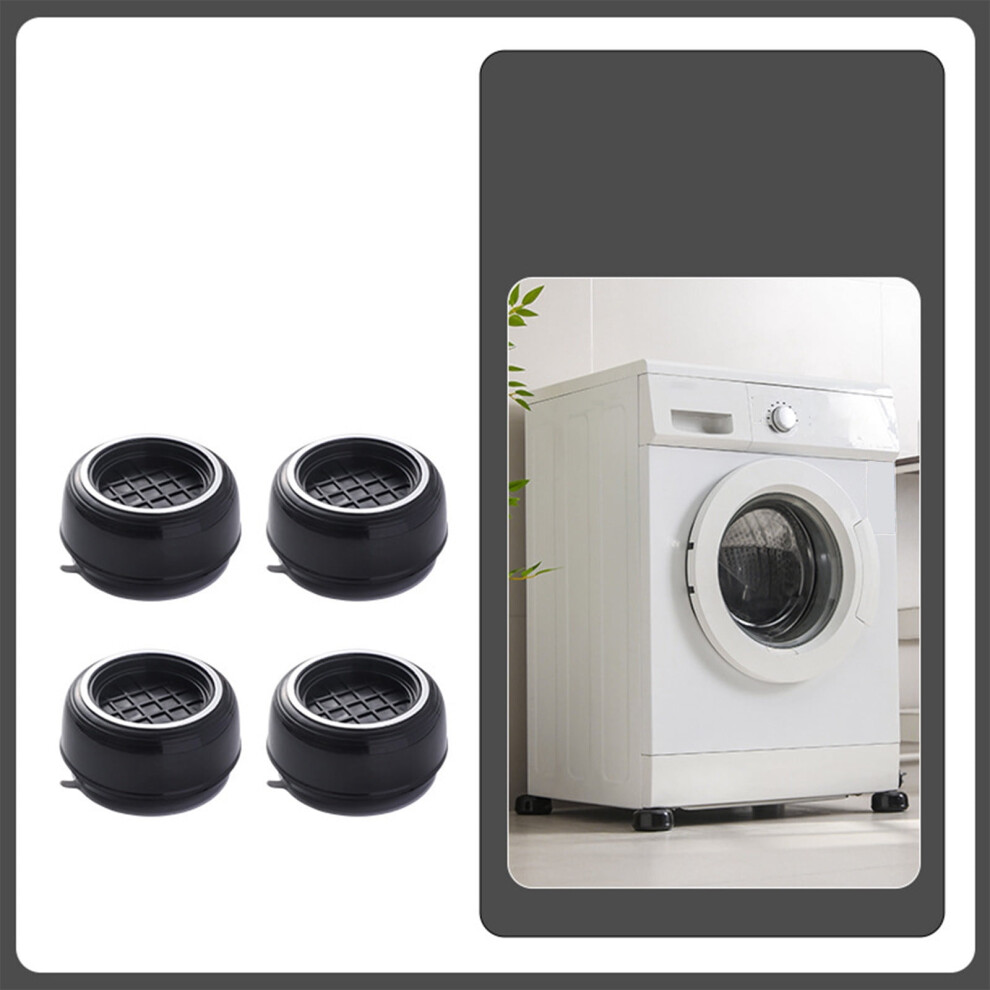 Set Of 4 Antivibration Pads For Washing Machines, Noise Reduction Cushion Feet, Non-Slip Stabilizing Base Pads 9448483885461