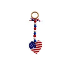 Flag of The United States Independence Day Wood Hanging Plaque Decorative Signs