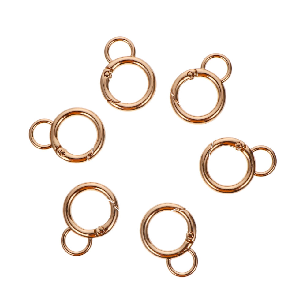 Rosenice 6Pcs Bolt Snap Hooks Zinc Alloy For Dog Collars Craft Enthusiasts 9448483940955