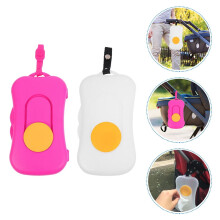 ROSENICE 2 Pcs Wipes Baby Tissue Box Outdoor Tissue Dispenser Travel 22x12.5x3cm
