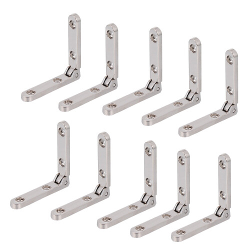 ROSENICE 10 Pcs Tiny Hinges for Crafts Wooden Box High Performance
