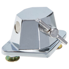 1Pack Silver Alloy Percussion Instrument Accessories Drum Base for Drum Leg.00X6.00X4.00CM