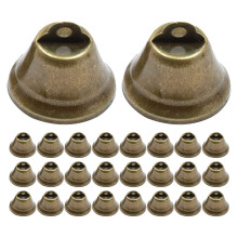 100Pcs Craft Bells Hanging Small Bells Ornaments Tree Hanging Bell Pendants DIY Craft Bells