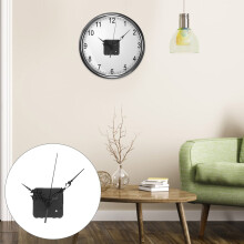 ROSENICE Reverse Clock Movement for DIY Projects 1 Set in Silver Color