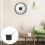 ROSENICE Reverse Clock Movement for DIY Projects 1 Set in Silver Color 1