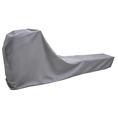 Rowing Machine Cover With Adjustable Rope Water And Res Istant (black Grey)