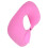 Car Office Aircraft U-Shape Neck Pillow Pink 1