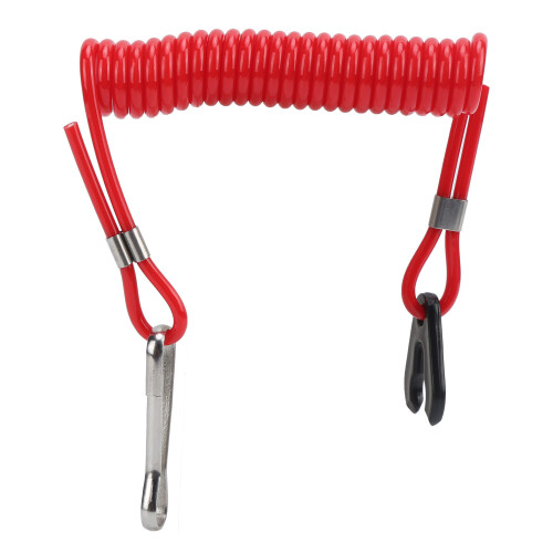 Outboard Engine Emergency Stop Lanyard Safety Rope Flameout Switch ABS Plastic 1