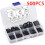 Nylon Flat Washers Black M2-M10 500 pcs 1
