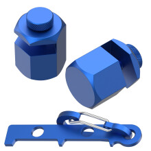 Tall Aluminum Stair Gauges for Framing Square – with Holder, Hook & Knob, Accurate Layout Tool for Stringers, Compatible with Framing Squares