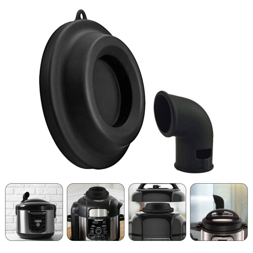 1Set Practical Silicone Steam Diverter for Pressure Cooker Kitchen Use
