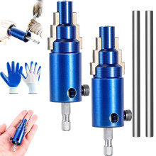 2026 New Broken Pipe Extractor Tool, Internal Pipes Wrench with 40CrV Steel Hex Shank for 1/2", 3/4", 1" – A-2PCS