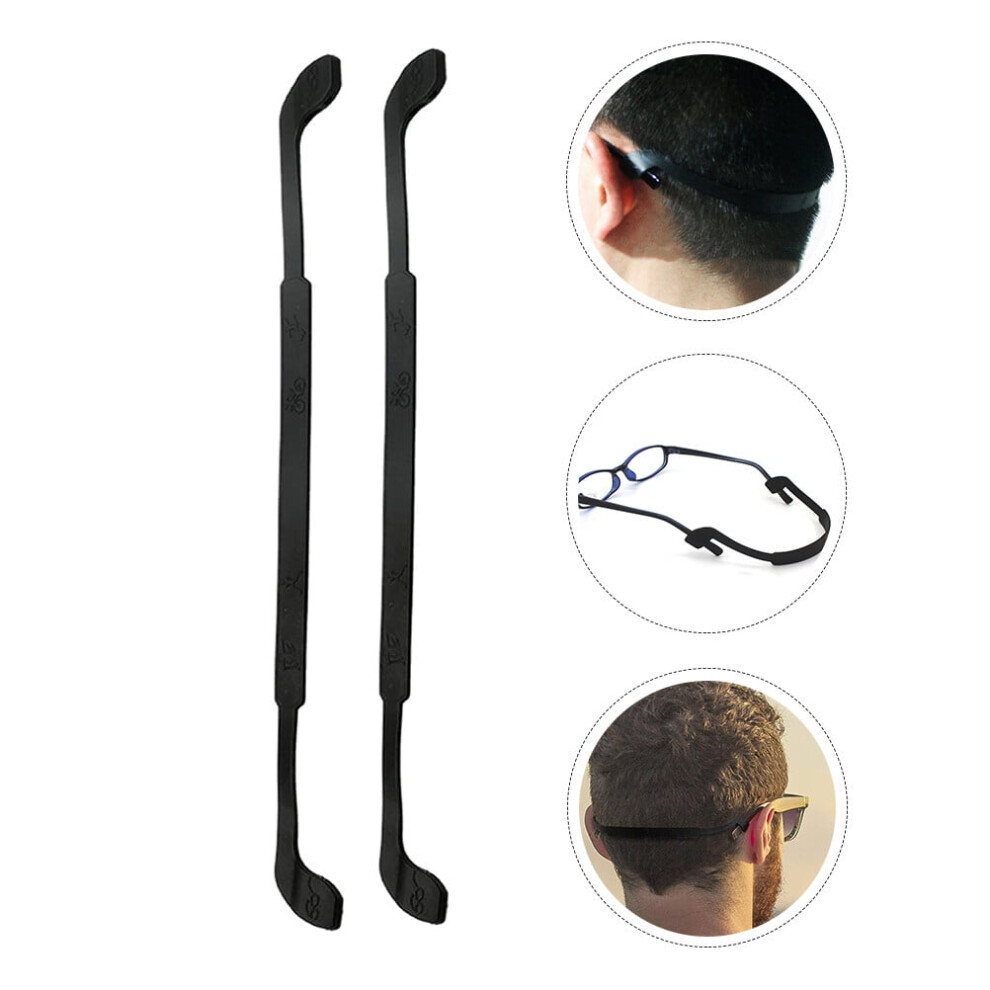 2 Pcs Adjustable Eyeglass Straps Glasses Accessories Man