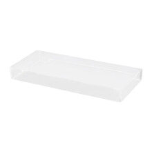 Tampa de teclado em acrílico, simples, fácil de usar, prática, resistente ao desgaste, capa conveniente para teclados de 104 ou 108 teclas.