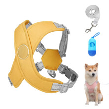 Coleira para cães, respirável e confortável | Anti-fuga | Refletiva à noite
