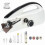 Beginner's Portable Handheld Sewing Machine Kit Dual Power Modes, Storage Case & Ruler Included. 1