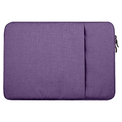 Capa protetora para laptop de 15 polegadas, resistente a impactos, tipo maleta, com bolso para acessórios.