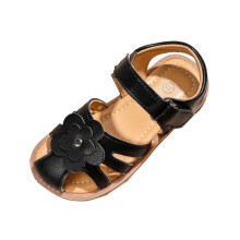 Sommersandaler til småbørnspiger Sommer-sandaler til udendørs vandsport med åndbar finish Sort 4-4,5 år