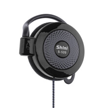 SHINI S520 Wired Ear Hook Headset Stereo Gaming Headphones with Mic - 3.5mm, 120cm Cable, Multiple Colors