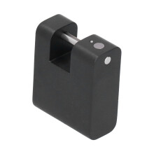 Fingerprint Padlock Rechargeable 3.7V Lithium Battery Zinc Alloy 4.6x3.8cm