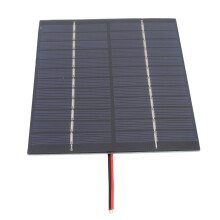 2W 12V Solarpanel Set 110x136mm mit Kabel