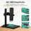 Wireless Digital Microscope 50X-1000X with 8 LED Lights, Portable, for iOS/Android 7