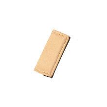 Suede Car Grab Handle Cover Beige 1 Piece