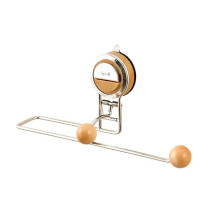 Karymi Modern Paper Towel Holder with Non-Slip Base, One-Handed Tear & Space-Saving Design – Compatible with Various Decor Styles
