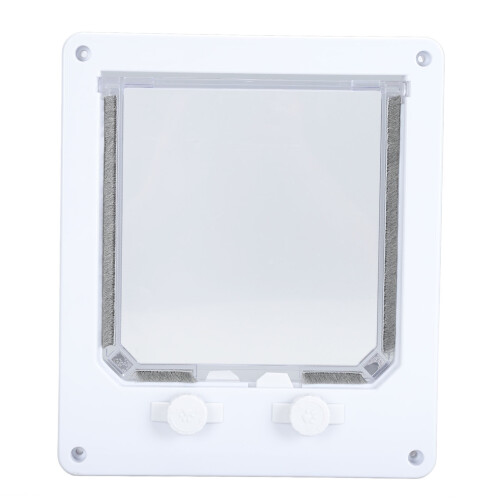 Pet Door Double Rotary Switch, Easy Clean, Durable Plastic, L 23.6x27cm 2