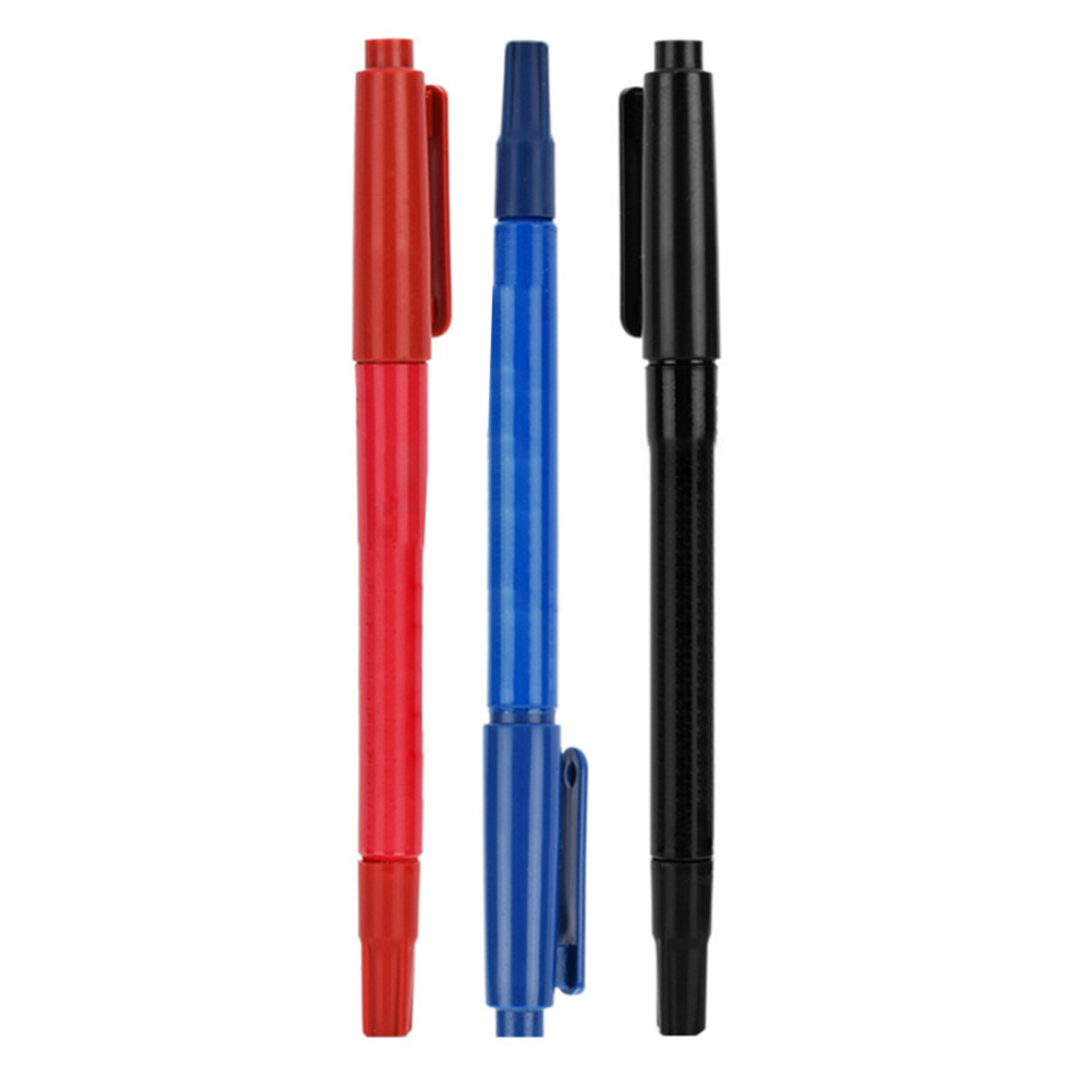 3Pcs Double Ends Temporary Ink Skin Marker Pen Tattoo Supplies Body Art Tools