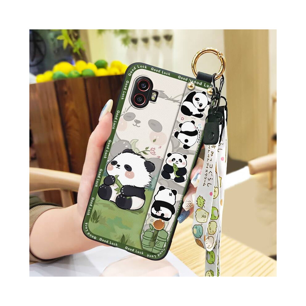 Phone Case Compatible With Samsung Galaxy Xcover6 Pro/Sm-G736u/B Â Waterproof, Anti-Knock, Shockproof Silicone Case With Wrist Strap & Dust 9448483778350