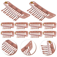 Topbathy Hair Extension Clip Tools 30Pcs Metal Snap Hair Clips for Women Easy to Wear and Remove 1.4x0.8x0.2in