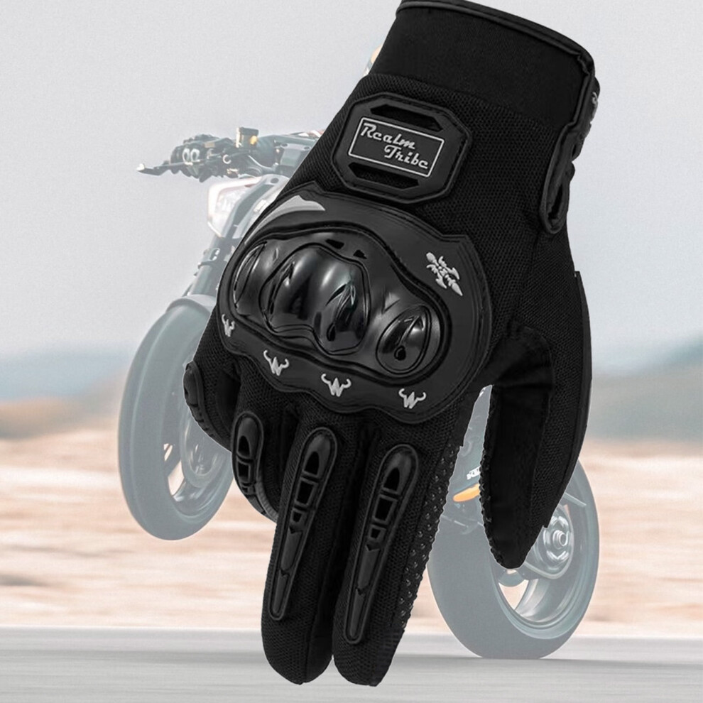 Touchscreen Motorcycle Riding Gloves, Durable Anti-Slip & Padded For Men/Women Â Compatible With Touchscreens 9448483640572